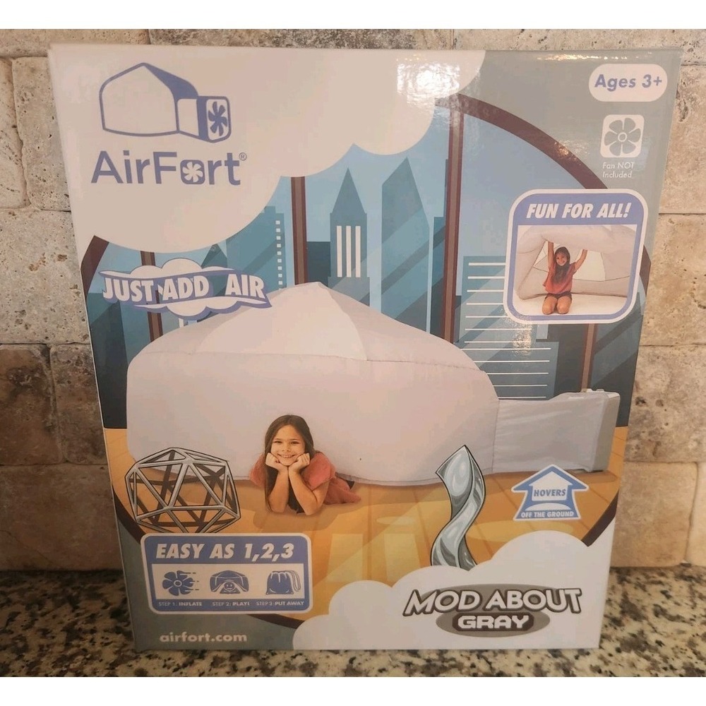 NIB‎ The Original AirFort Build An AirFort in 30 Seconds Mod About Gray Fort